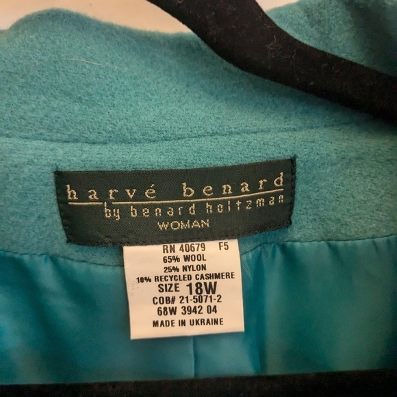 Vintage Harve Benard Recycled Cashmere Blazer - Picture 2 of 3